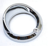 Gauge Cover for 379/389/388 Peterbilt 2006-2018 Clear Jewel 2-3/16" UP#40681