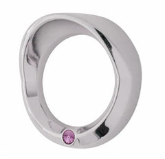 UP Small Gauge Cover for Peterbilt 2006 & up Chrome Visor Purple Jewel #40683