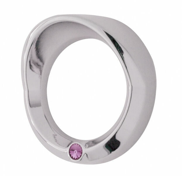 UP Small Gauge Cover for Peterbilt 2006 & up Chrome Visor Purple Jewel #40683