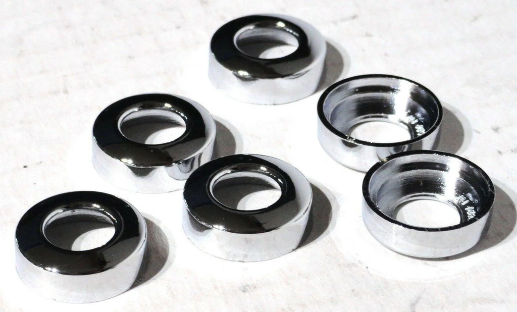 Face Nut Covers for 3/4" Kenworth Toggle Switch Nuts 1/4" Depth UP40891-6 Pack