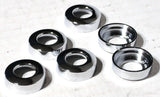 Face Nut Covers for 3/4" Kenworth Toggle Switch Nuts 1/4" Depth UP40891-6 Pack