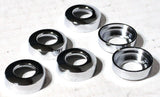Face Nut Covers for 3/4" Kenworth Toggle Switch Nuts 1/4" Depth UP40891-6 Pack