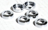 Face Nut Covers for 3/4" Kenworth Toggle Switch Nuts 1/4" Depth UP40891-6 Pack