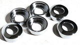 Face Nut Covers for 3/4" Kenworth Toggle Switch Nuts 1/4" Depth UP40891-6 Pack