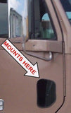 Exterior Door View Window Trim for 1997-10 Freightliner Century Plastic UP#40899