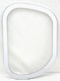 Exterior Door View Window Trim for 1997-10 Freightliner Century Plastic UP#40899