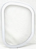 Exterior Door View Window Trim for 1997-10 Freightliner Century Plastic UP#40899