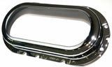 UP View Window Trim for Interior Peterbilt 2000-04 Chrome Plastic 10 Hole #40904