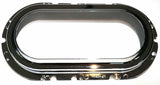 UP View Window Trim for Interior Peterbilt 2000-04 Chrome Plastic 10 Hole #40904