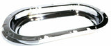 UP View Window Trim for Interior Peterbilt 2000-04 Chrome Plastic 10 Hole #40904