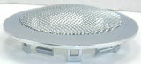 UP Speaker Cover for Peterbilt Chrome Plastic w/ Metal Screen 3-1/8" #40916 Each