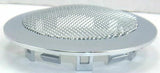 UP Speaker Cover for Peterbilt Chrome Plastic w/ Metal Screen 3-1/8" #40916 Each