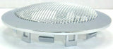 UP Speaker Cover for Peterbilt Chrome Plastic w/ Metal Screen 3-1/8" #40916 Each