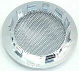 UP Speaker Cover for Peterbilt Chrome Plastic w/ Metal Screen 3-1/8" #40916 Each