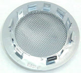 UP Speaker Cover for Peterbilt Chrome Plastic w/ Metal Screen 3-1/8" #40916 Each
