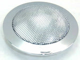 UP Speaker Cover for Peterbilt Chrome Plastic w/ Metal Screen 3-1/8" #40916 Each