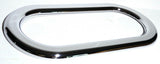 Oval Door View Window Trim Exterior for Peterbilt Various Years, Models UP#40918