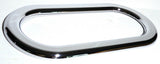 Oval Door View Window Trim Exterior for Peterbilt Various Years, Models UP#40918