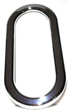 Oval Door View Window Trim Exterior for Peterbilt Various Years, Models UP#40918