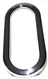 Oval Door View Window Trim Exterior for Peterbilt Various Years, Models UP#40918