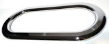 Oval Door View Window Trim Exterior for Peterbilt Various Years, Models UP#40918
