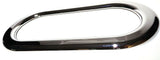 Oval Door View Window Trim Exterior for Peterbilt Various Years, Models UP#40918