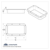 Interior View Window Trim for Kenworth W900L (1990-2005)-T800 1986-2005 UP#40921