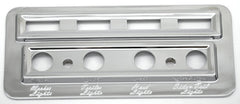 Switch Plate for Kenworth Marker Trailer Headlight Tail Lite Stainless UP#40931