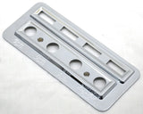 Switch Plate for Kenworth Marker Trailer Headlight Tail Lite Stainless UP#40931