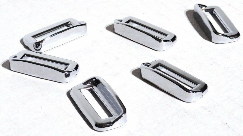 Switch Label Bezels With Visor For Peterbilt 2001-2005 Plastic UP#40960- 6 Pack