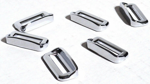 Switch Label Bezels With Visor For Peterbilt 2001-2005 Plastic UP#40960- 6 Pack