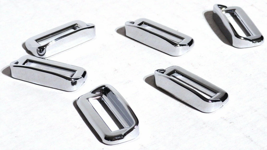 Switch Label Bezels With Visor For Peterbilt 2001-2005 Plastic UP#40960- 6 Pack