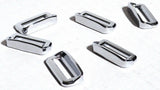 Switch Label Bezels With Visor For Peterbilt 2001-2005 Plastic UP#40960- 6 Pack
