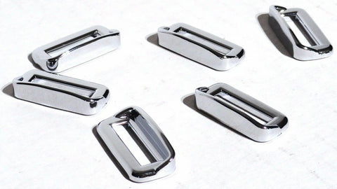 Switch Label Bezels With Visor For Peterbilt 2001-2005 Plastic UP#40960- 6 Pack
