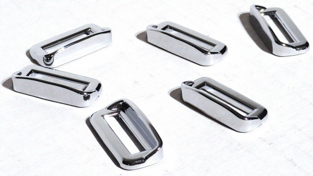 Switch Label Bezels With Visor For Peterbilt 2001-2005 Plastic UP#40960- 6 Pack