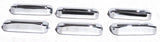 Switch Label Bezels With Visor For Peterbilt 2001-2005 Plastic UP#40960- 6 Pack