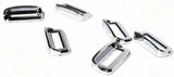 Switch Label Bezels With Visor For Peterbilt 2001-2005 Plastic UP#40960- 6 Pack
