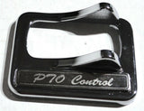 Rocker Switch Cover for Peterbilt PTO Chrome Plastic Etched SS Plaque UP#40974