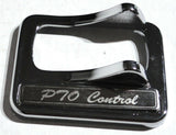 Rocker Switch Cover for Peterbilt PTO Chrome Plastic Etched SS Plaque UP#40974