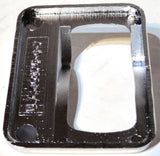 Rocker Switch Cover for Peterbilt Fifth Wheel Plastic Etched SS Plaque UP#40976
