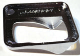 Rocker Switch Cover for Peterbilt Fifth Wheel Plastic Etched SS Plaque UP#40976