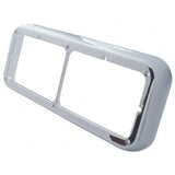 Replacement Headlight Bezel for Dual 4” X 6” Headlight Plastic UP#40978 Pair