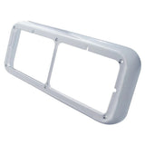 Replacement Headlight Bezel for Dual 4” X 6” Headlight Plastic UP#40978 Pair