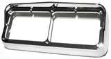Dual 4x6 Headlight Bezel w/Visor for Pre 2006 Peterbilt Kenworth UP#40983-Each