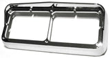 Dual 4x6 Headlight Bezel w/Visor for Pre 2006 Peterbilt Kenworth UP#40983-Each