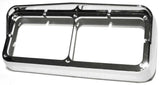 Dual 4x6 Headlight Bezel w/Visor for Pre 2006 Peterbilt Kenworth UP#40983-Each