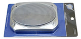 For Peterbilt 379 389 Chrome Speaker Cover 6-3/8 X 4-5/16 Rectangle UP40987 Pair