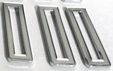 Switch Label Bezels for Freightliner Classic FLD Plain Plastic UP#41001- 6 Pack