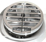 Defroster Vent Round for Kenworth A Model Chrome Plastic UP#41014 Each