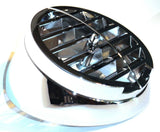 Defroster Vent Round for Kenworth A Model Chrome Plastic UP#41014 Each